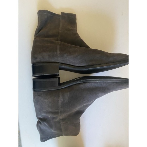 Stuart Weitzman Boots Ankle Grey Suede Size‎ 10 - Picture 12 of 17